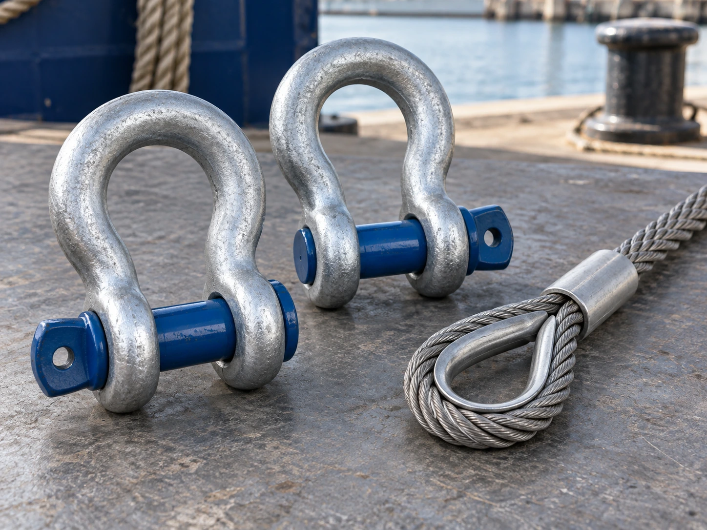 Lifting and rigging shackle